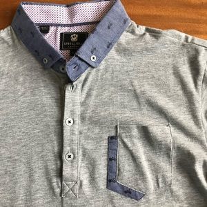 Steel & Jelly London Mens polo motorcycle shirt